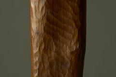 Large Woman and Child Sculpture in Hand Carved Wood Europe Mid 20th Century - 4608424