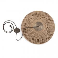 Large Woven Sisal Pendant Light - 2982703