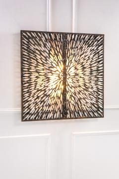 Large Wrought iron Lighting Panel - 4293695