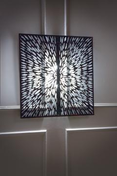 Large Wrought iron Lighting Panel - 4293696
