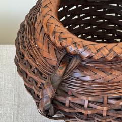 Large amphora form basket Japan Showa period - 4353659