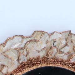 Large artist made one of a kind mica and resin mirror  - 3247218