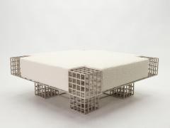 Large bench ottoman by Carla Sozzani in Milan 1990s - 1945542