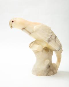 Large carved Alabaster Parrot  - 2112345