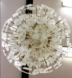 Large clouds chandelier Murano circa 1980 - 904357