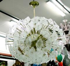 Large clouds chandelier Murano circa 1980 - 904358