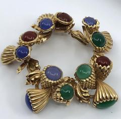 Large color stone bracelet - 1756823