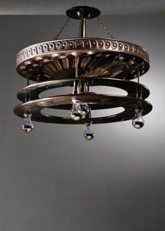 Large copper ceiling lamp - 4718963
