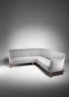 Large corner sofa Denmark 1940s - 766967