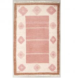 Large flat weave rug by Gitte Grensj Carlsson  - 3331833