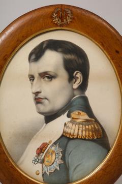 Large framed portrait print of Napoleon Bonaparte - 1372313