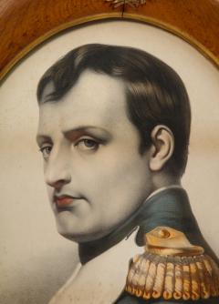 Large framed portrait print of Napoleon Bonaparte - 1372319