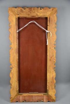 Large highly decorative mid 19th century Italian carved giltwood dressing mirror - 4757149