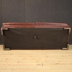 Large leather Italian sofa - 3977015