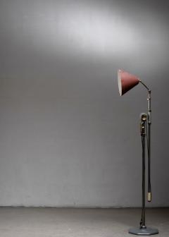 Large metal floor lamp - 4636409