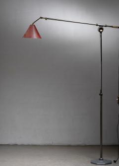 Large metal floor lamp - 4636410