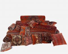Large oriental style sofa Diwan Paris Paris France circa 1980 - 4428327