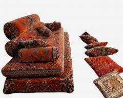 Large oriental style sofa Diwan Paris Paris France circa 1980 - 4428329