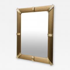 Large rectangular Gold Venetian Rigatello Mirror - 1678879