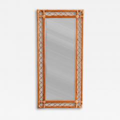 Large rectangular bamboo mirror - 4582153