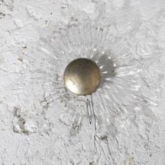 Large sconce in worked glass 1950s - 4191065