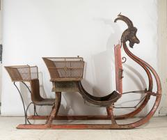 Large troika sleigh for horse France circa 1870 - 1848829