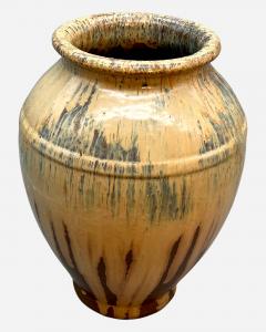 Large vase in glazed stoneware Aubenas France circa 1930 1940 - 4219760
