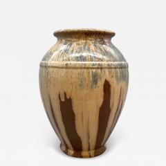 Large vase in glazed stoneware Aubenas France circa 1930 1940 - 4221947