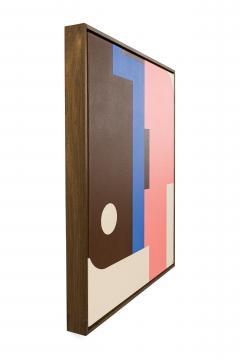 Larry Bentley Larry Bentley Contemporary Abstract Framed Acrylic on Canvas Painting Titled  - 4653863
