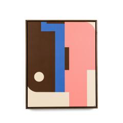 Larry Bentley Larry Bentley Contemporary Abstract Framed Acrylic on Canvas Painting Titled  - 4653868