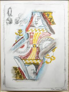 Larry Rivers Queen Of Clubs 1979 - 4040781