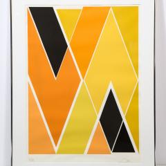 Larry Zox Untitled Diagonal Composition Color Field Print by Larry Zox - 2431489