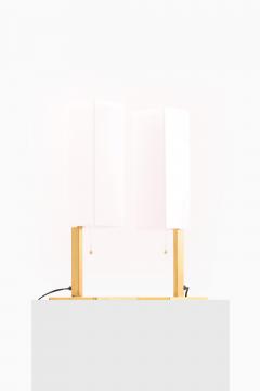 Lars Gunnar Nordstr m Pair of Table Lamps in Brass and Plastic by Lars Gunnar Nordstr m 1960s - 4596386