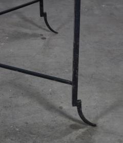 Las Palmas Collection Imperial Palace Wrought Iron Glass Japanese Tea Table - 1985331