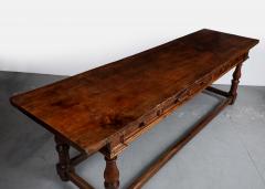 Late 17th C Tuscan Walnut Console Table Italy - 3992724