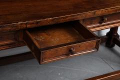 Late 17th C Tuscan Walnut Console Table Italy - 3992726