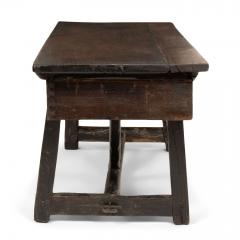 Late 17th Century Catalan Oak Console Table or Writing Desk - 3533681