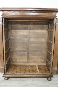 Late 17th Century Louis XIV Solid Walnut Antique Wardrobe or Armoire with Secret - 2963121