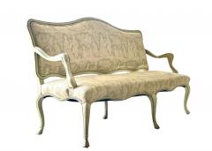 Late 18th C Swedish Rococo Painted Banquette - 4624835
