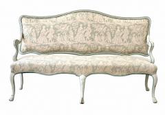 Late 18th C Swedish Rococo Painted Banquette - 4627025