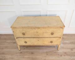 Late 18th Century Alsatian Pine Chest of Drawers with Original Paint - 4481018