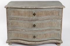 Late 18th Century Baroque Painted Chest Of Drawers - 4334222