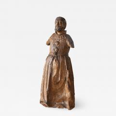 Late 18th Century Carved Italian Santo - 1537627