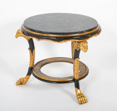 Late 18th Century Continental Marble Top Two Tier Gueridon - 2915562