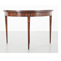 Late 18th Century Dutch Marquetry Game Table - 2431951