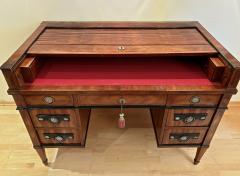 Late 18th Century Empire Roll Top Writing Desk Nutwood AT ca 1790 1800 - 3928832