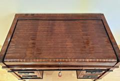 Late 18th Century Empire Roll Top Writing Desk Nutwood AT ca 1790 1800 - 3928835