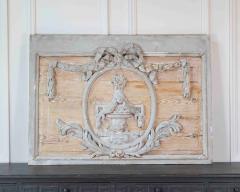 Late 18th Century French Carved Boiserie Panel with Original Paint - 4737050