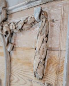 Late 18th Century French Carved Boiserie Panel with Original Paint - 4737056