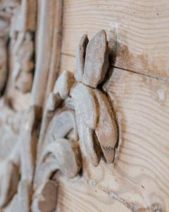 Late 18th Century French Carved Boiserie Panel with Original Paint - 4737058